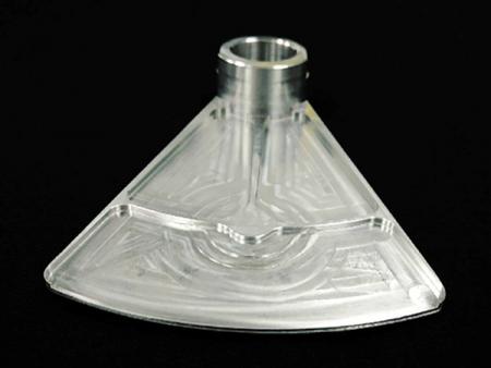 알루미늄 합금 CNC 가공 - 커튼은 검은 표면, 단면, 거울 처리 알루미늄 합금으로 제작되며, 최소 두께는 0.3mm이며, 반도체 고온 반사 공정에 사용됩니다.