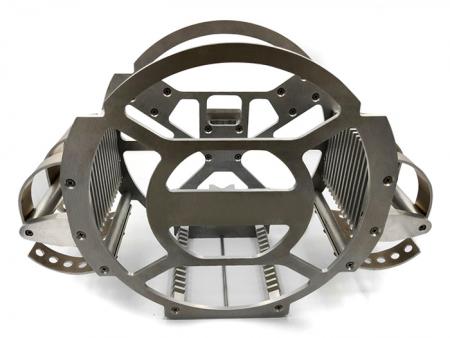 金属ウェハーカセット - 半導体および封止・テストプラントでの高温処理用の12" 13スロット金属カセット。