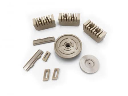 PEEKプラスチック加工 - 半導体およびTFT-LCDプロセス装置で使用されるCNC PEEKプラスチック精密部品。