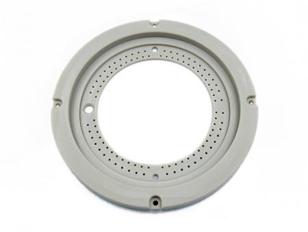 申玥CNC加工的PEEK探针环，可依照客户探针需求制作（产品照片为0.6mm探针使用）。