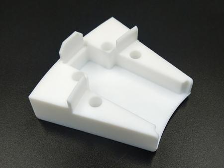 PTFEプラスチックCNC加工 - 半導体およびTFT-LCDプロセス機器に使用されるPTFEプラスチック部品は、高温および酸アルカリに耐性があります。