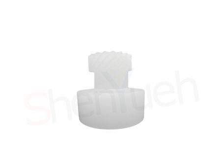 PP工程塑膠加工 - CNC PP工程塑膠精密零件，常用於半導體、TFT-LCD製程設備耗材上，屬於耐酸鹼材料。