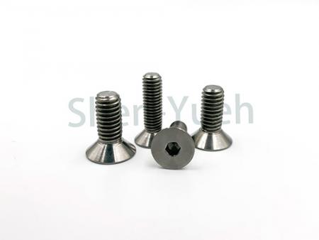 SHEN-YUEH provides various titanium alloys and pure titanium screws.
