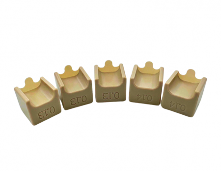 يمكن تخصيص مقاييس سمك الرقاقة لقياس السمك الذي تحتاجه.