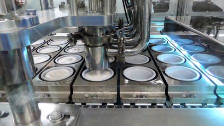 ultra-clean-cup/tub-filler+UV pasteurization