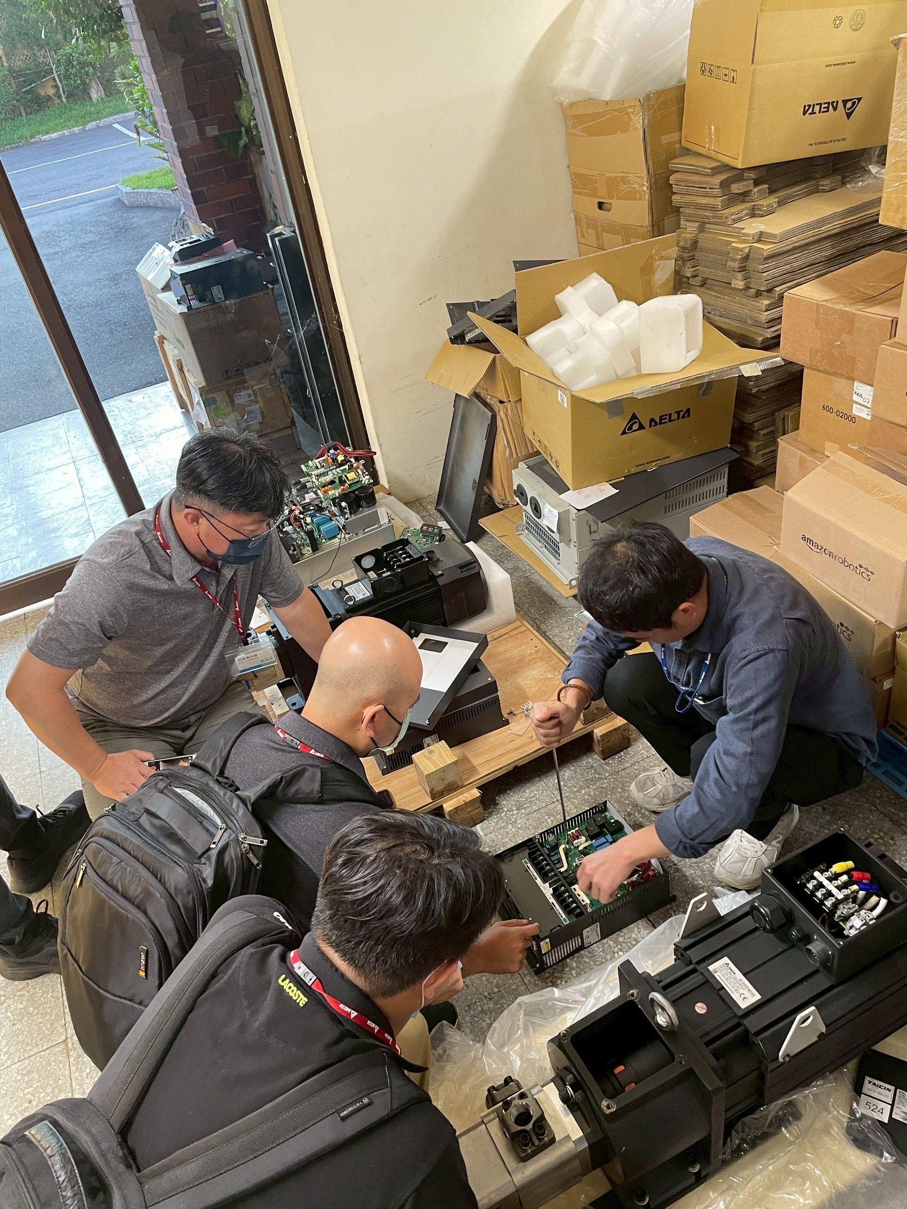 أكملت TAICIN دورة تدريبية في أنظمة توفير الطاقة السيرفو HES من دلتا