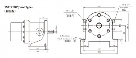 150T+TSP(フットタイプ)