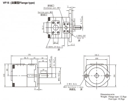 VF15 (Loại mặt bích)