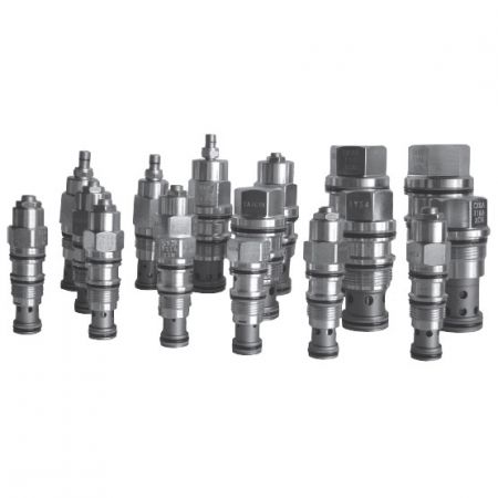 Vannes à aiguille avec vérification de flux inverse