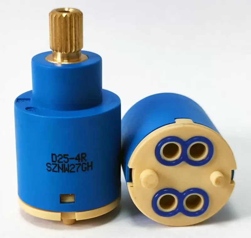 Cartuccia a chiusura duo da 25 mm con 4 porte