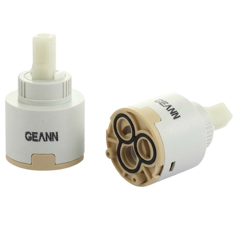 35mm Plastic Standard Base Single Handle 120 Degree Turning Angle Ceramic Disc Cartridge