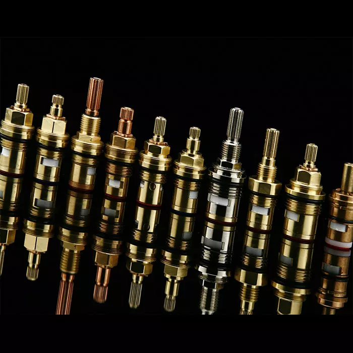 Two Handle Faucet Brass Ceramic Cartridge (Headwork) (BSFC)