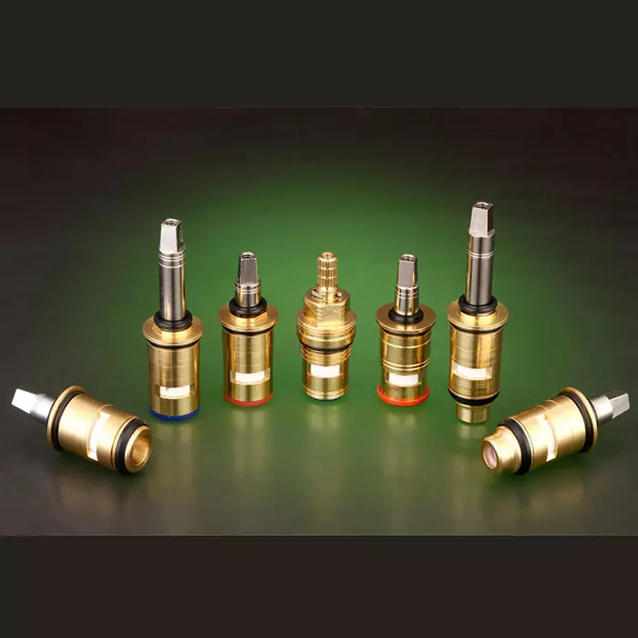 Heavy Duty Two Handle Commercial Ceramic Cartridge with Check Valve (Headwork)