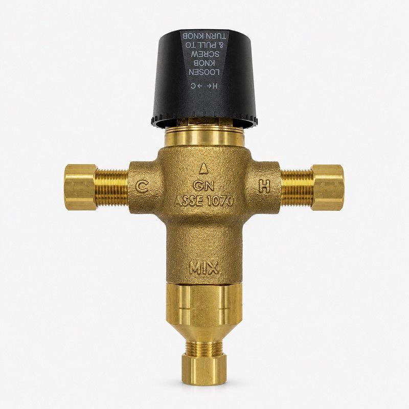 3/8" Compression Thermostatic Mixing Valve