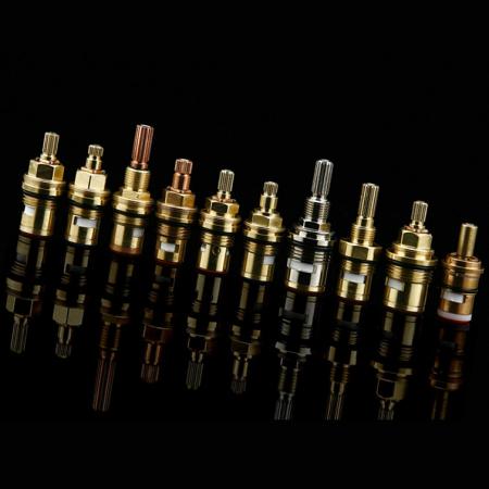 1/2 आधा इंच दो हैंडल नल पीतल सिरेमिक कार्ट्रिज (हेडवर्क) - 1/2 आधा इंच दो हैंडल नल ब्रास सिरेमिक कार्ट्रिज