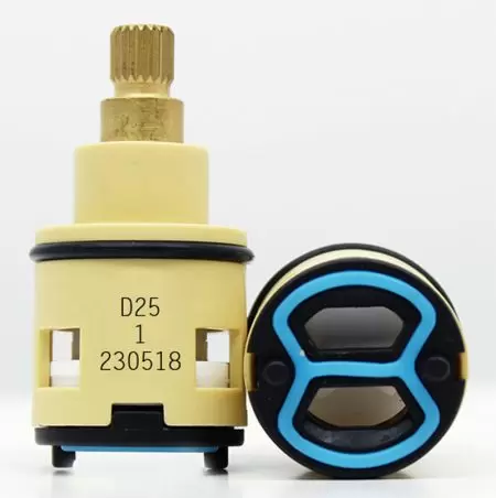 خرطوشة تحويل بورتين 25 مم مع دوران 180 درجة - خرطوشة تحويل بورتين 25 مم مع دوران 180 درجة