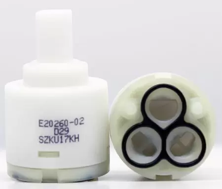 خرطوشة التحويل ذات 29 مم و2 منفذ مع وظيفة الإيقاف. - خرطوشة التحويل ذات 29 مم بطريقتين مع وظيفة التشغيل والإيقاف.