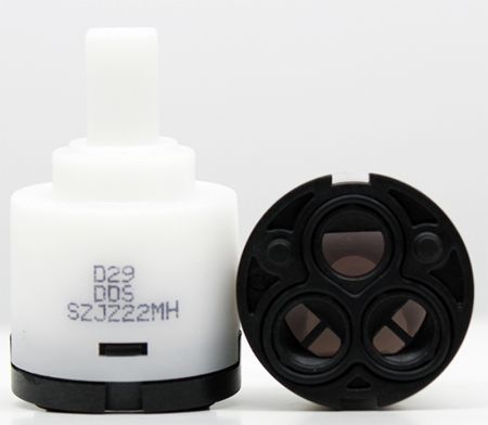 خرطوشة تحويل بورتين 29 مم مع وظيفة مشتركة. - خرطوشة تحويل بطريقتين 29 مم مع وظيفة مشتركة