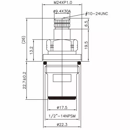 صنبور نحاسي بيدتين 3/8 بوصة نوع HFW مطلي بالكروم 9.4 X 30A أسنان 508 نوع بروش 1/2"-14NPSM إغلاق بزاوية 90 درجة بلف خزفي - صنبور نحاسي بيدتين 3/8 بوصة نوع HFW مطلي بالكروم 9.4 X 30A أسنان 508 نوع بروش 1/2"-14NPSM إغلاق بزاوية 90 درجة بلف خزفي
