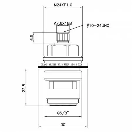 صنبور نحاسي مزدوج المقبض بقطر خمسة أثمان بوصة DR من نوع HLL 7.6 X 18B أسنان 746 نوع بروش G5/8" إغلاق بزاوية 90 درجة بلف اتجاه عقارب الساعة خرطوشة سيراميك - صنبور نحاسي مزدوج المقبض بقطر خمسة أثمان بوصة DR من نوع HLL 7.6 X 18B أسنان 746 نوع بروش G5/8" إغلاق بزاوية 90 درجة بلف اتجاه عقارب الساعة خرطوشة سيراميك