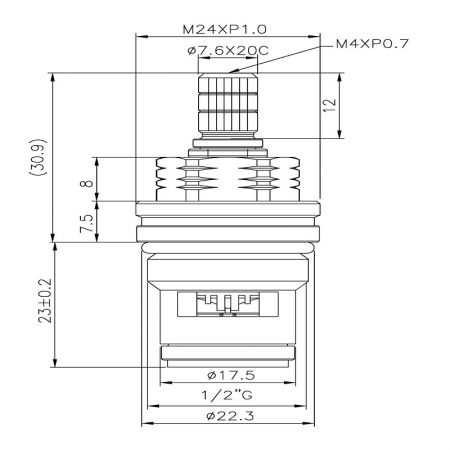 3/8 तीन आठ इंच पीतल दो हैंडल नल HNI प्रकार 7.6 X 20C दांत 854 ब्रॉच प्रकार 1/2"G 90 डिग्री घड़ी की दिशा में बंद सिरेमिक कार्ट्रिज - 3/8 तीन आठ इंच पीतल दो हैंडल नल HNI प्रकार 7.6 X 20C दांत 854 ब्रॉच प्रकार 1/2"G 90 डिग्री घड़ी की दिशा में बंद सिरेमिक कार्ट्रिज