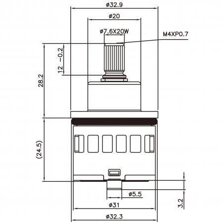 31 مم 2 منفذ 2 وظيفة قاعدة بلاستيكية قياسية صمام تحويل بزاوية 90 درجة - 31 مم 2 منفذ 2 وظيفة قاعدة بلاستيكية قياسية صمام تحويل بزاوية 90 درجة