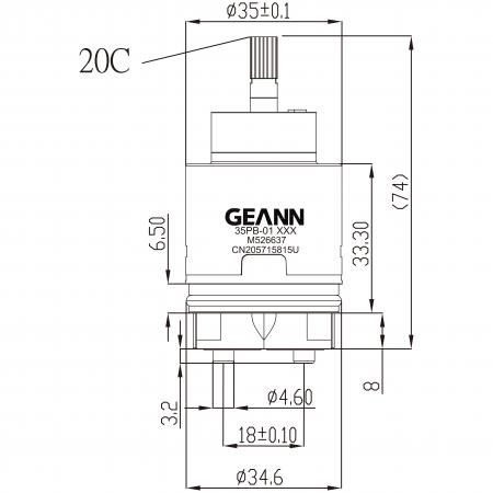 35 مم قاعدة موزع بلاستيكية نوع عمود دوار خزانة خلط توازن ضغط قياسية مع مخفض ضوضاء - 35 مم قاعدة موزع بلاستيكية نوع عمود دوار خزانة خلط توازن ضغط قياسية مع مخفض ضوضاء