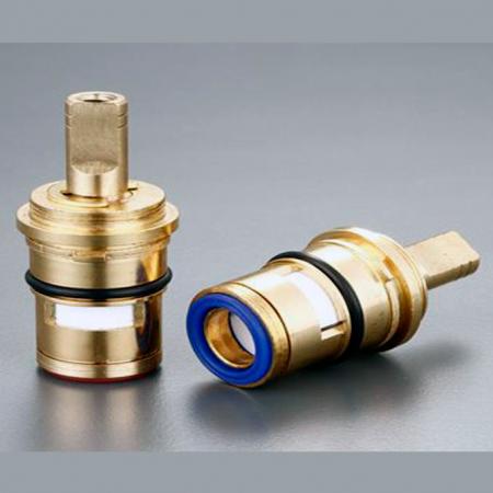 Plug-in / Push-fit Two Handle Faucet Brass Ceramic Cartridge (PFBSFC)