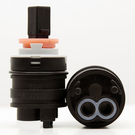 30mm Side Flow Mixer Cartridge - 30mm Side water flow-in and mixed water Tall Base cartridge