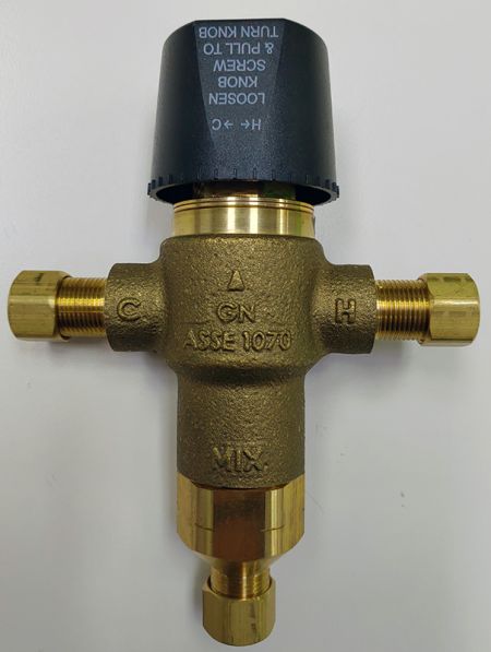 3/8" Compression Thermostatic Mixing Valve