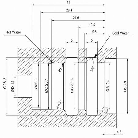 Machining Details of Valve Body for Installation