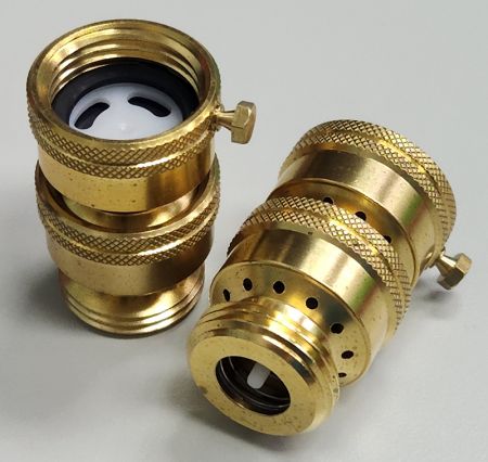 3/4 inch Self Draining Brass Vacuum Breaker - 3/4 Inch Self-Draining Vacuum Breaker for Frost-Free Hydrants with Fine threads
