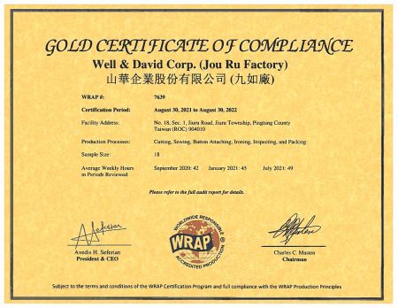 Well & David Corp. WRAP