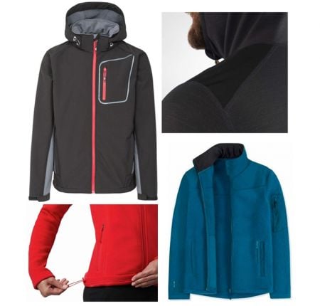 Fleece & Softshell production and manufacturing - Waterproof Softshell Jacket Manufacturing
