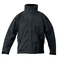 Todo el exterior de la chaqueta de seguridad está hecho de tejido de nylon impermeable.