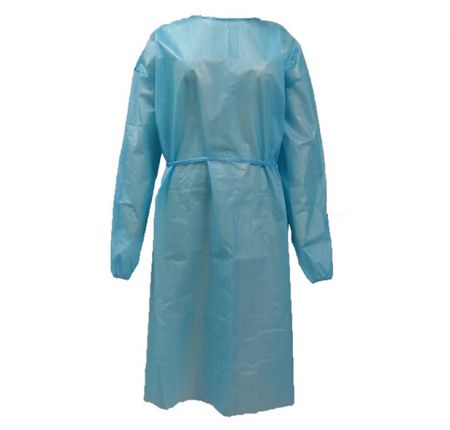 PPE (Personal Protective Equipment) - Isolated Gown production and manufacturing - Class I isolated gown