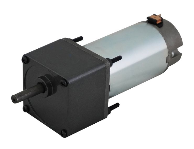 Low RPM 12V - 24V DC Geared Motor Contained with 60mm Large Spur Gearbox  Type, Medical Equipment Micro Motors Manufacturer