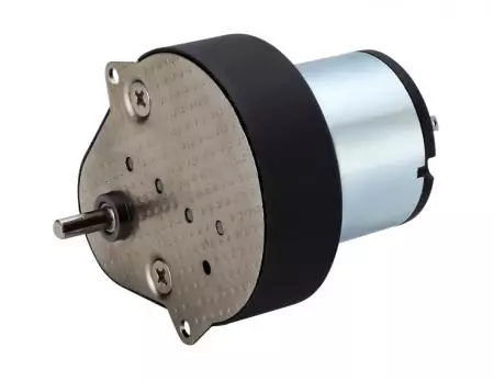 6kg-cm 90 degree Flat Spur Gearbox 66.5mm with 33mm 6V - 24V DC Motor - Middle size 12V DC generator motor with Flat Spur Speed Reducer.