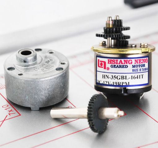 2X PICCOLO MOTORE Ingranaggi DC 39V Mini Motore Ingranaggi Worm Per