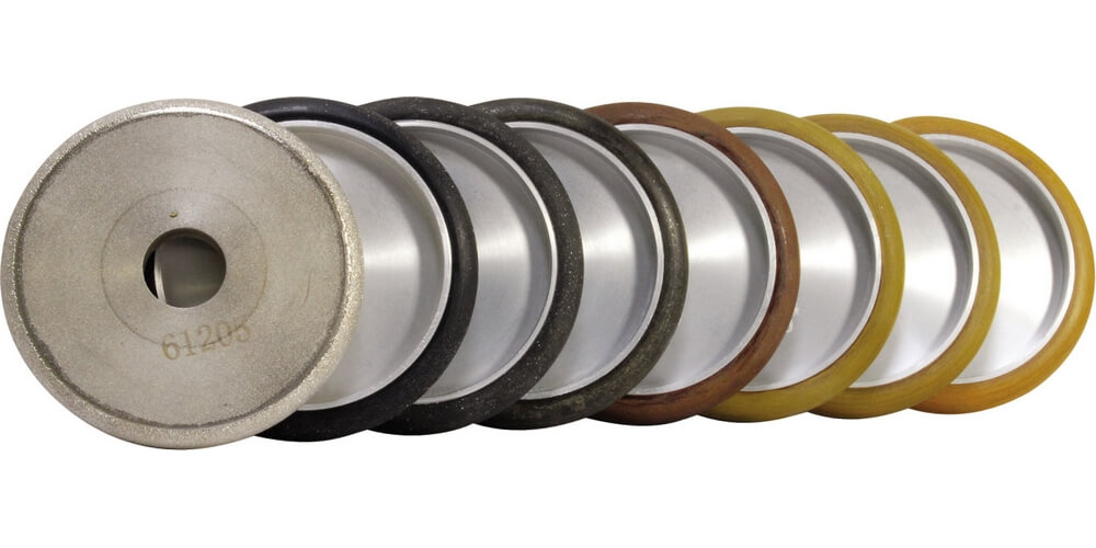 4-дюймові диски з алмазним рифленням з металу та смоли (8 шт.) для GPW-222Q - WMR08K