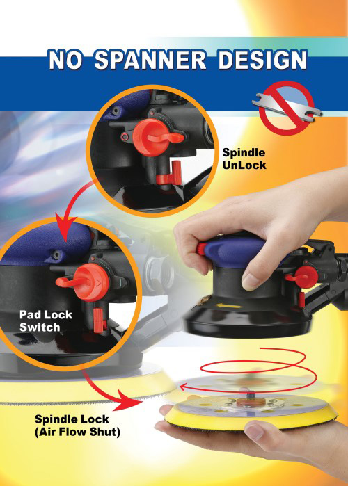 Aucune clé nécessaire lors du remplacement du tampon.