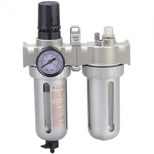 Unités de préparation d'air 1/4" 3-en-2 (filtre/régulateur d'air, lubrificateur) GP-815H1