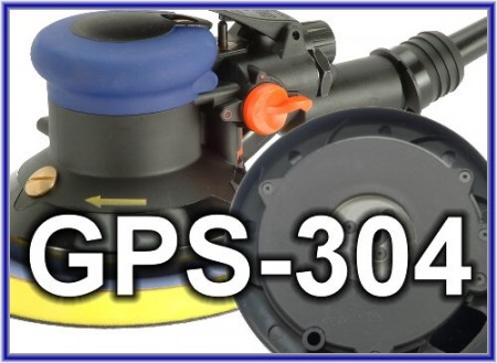 Lixadeira orbital aleatória pneumática série GPS-304 (sem chave inglesa)