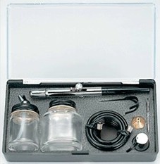 Kit de brosse pneumatique professionnelle/aérographe