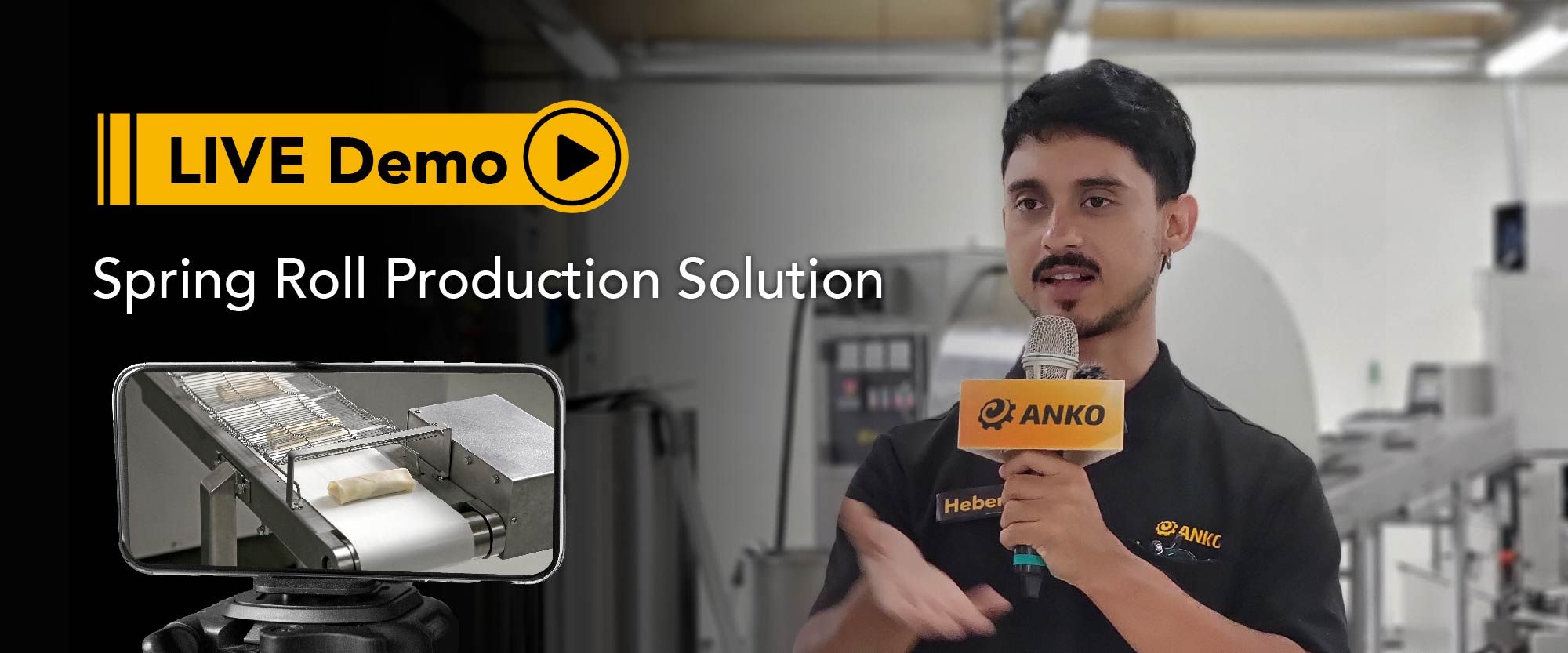 Separating Spring Roll Example Missed Spring Roll Demo? Fill out the form for the replay! | ANKO FOOD ...