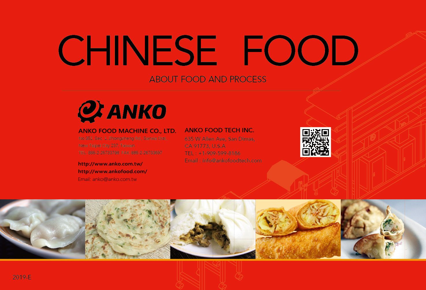 ANKO Chinese Food Catalog | A Food Making Machine Supplier For Over 47 ...
