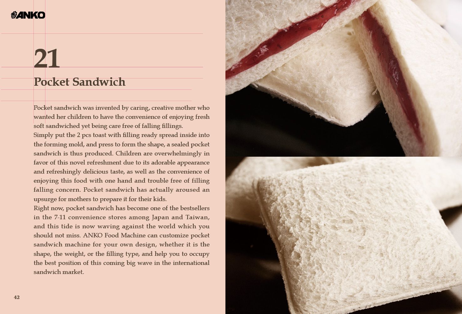 ANKO Wraps and Rolls Catalog A Food Making Machine Supplier For Over