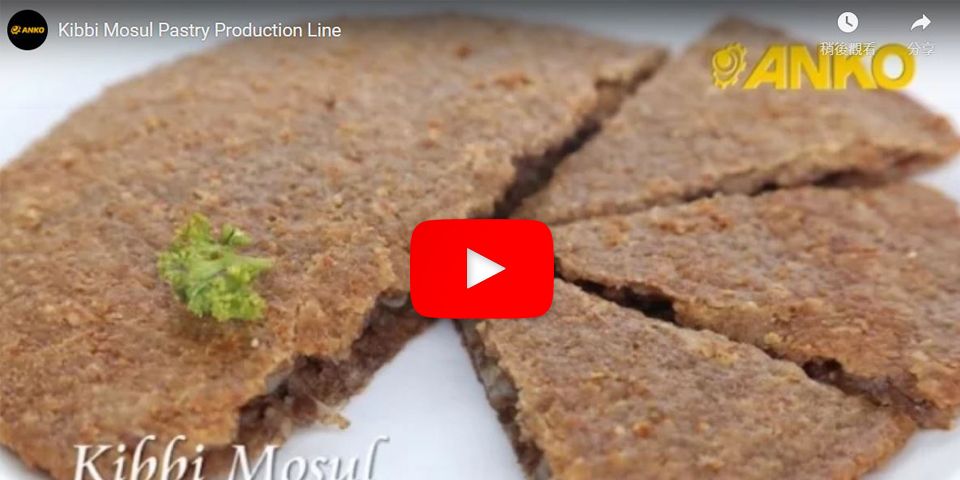 ANKO-Kibbi Mosul Teigwaren Produktionslinie