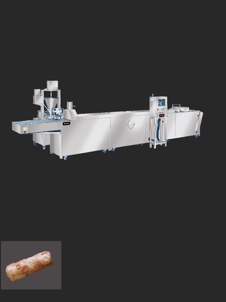 Vietnamese Rice Paper Spring Roll Machine Food Production Equipment ...