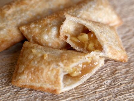 Apple Pies filled with apple compote